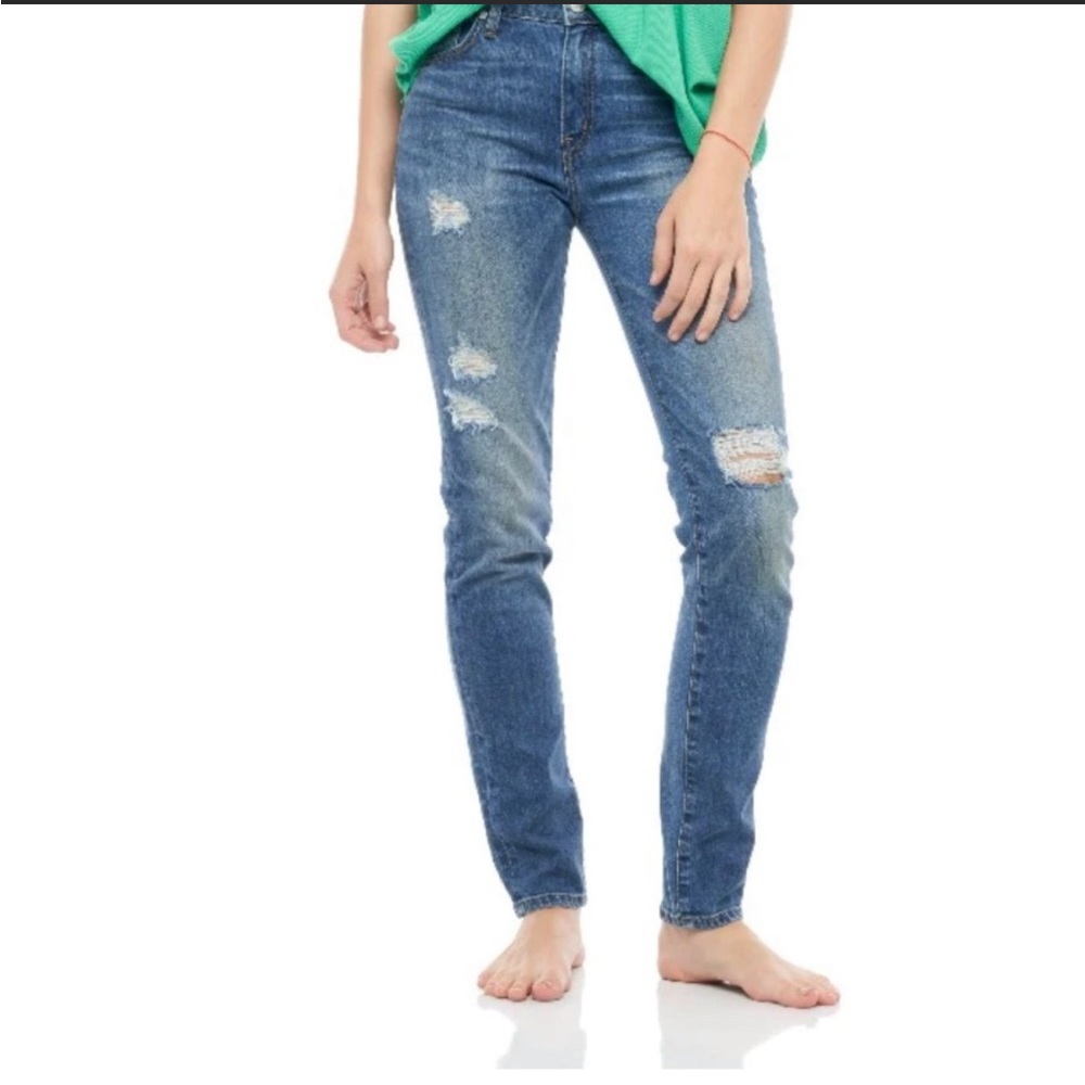 Sandrine Rose X Free People High Waist Skinny Jeans